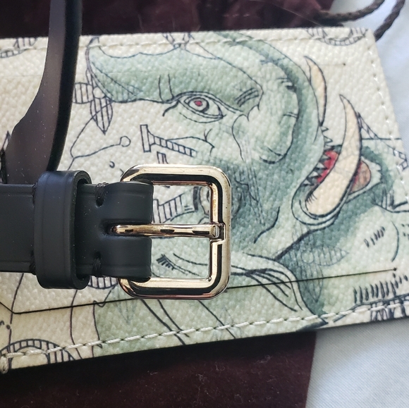 NWOT Authentic Louis Vuitton X Chapman Brothers Savane Elephant Luggage Tag - Picture 5 of 12